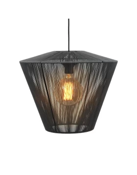 ΜΟΝΟΦΩΤΟ Fylliana Cord ΓΚΡΙ 40x32εκ Ε27