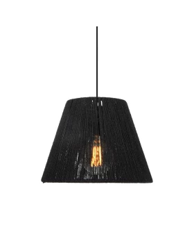 ΜΟΝΟΦΩΤΟ Fylliana Cordon 6 ΜΑΥΡΟ ΧΡΩΜΑ 40x35εκ Ε27