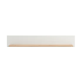 ΡΑΦΙ ΤΟΙΧΟΥ BRETAGNA ZP ARTISAN OAK-ΛΕΥΚΟ HIGH GLOSS FOIL 150x19,5x25εκ