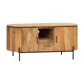 ΕΠΙΠΛΟ ΤΗΛΕΟΡΑΣΗΣ Fylliana Bhopal MANGO WOOD ΧΡΩΜΑ 135x40x60εκ