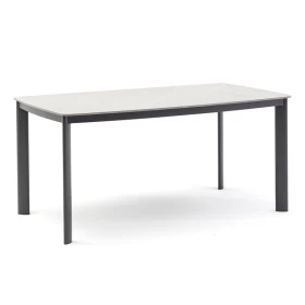 ΤΡΑΠΕΖΙ ΚΗΠΟΥ Fylliana Asanio ΓΚΡΙ ΧΡΩΜΑ 160x90x75εκ