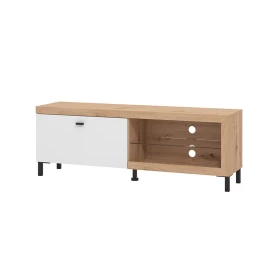 ΕΠΙΠΛΟ ΤΗΛΕΟΡΑΣΗΣ VARESE ARTISAN-ΛΕΥΚΟ 140x35x50εκ