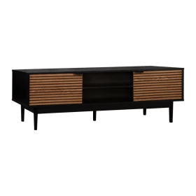 ΕΠΙΠΛΟ ΤΗΛΕΟΡΑΣΗΣ Fylliana Brooklyn Μαύρο-Φυσικό 140x40x50εκ