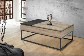 Τραπεζάκι σαλονιού IRON PLUS 120*80*47
