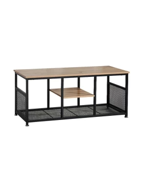 ΜΕΤΑΛΛΙΚΟ ΕΠΙΠΛΟ ΤΗΛΕΟΡΑΣΗΣ Fylliana Edge 2195 SONOMA-ARTISAN ΧΡΩΜΑ 120x40x50εκ