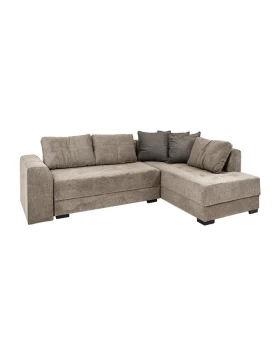 ΚΑΝΑΠΕΣ ΓΩΝΙΑ Fylliana New Mona ΜΠΕΖ ΜΕ ΚΑΦΕ ΜΑΞΙΛΑΡΙΑ 250x190x88εκ
