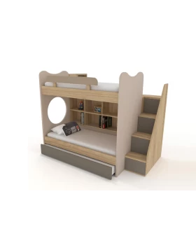 Κρεβάτι κουκέτα DREAM με διάδρομο