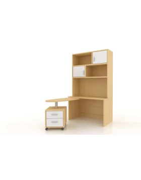 Γραφείο βιβλιοθήκη PUZZLE 120*60*202