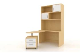 Γραφείο βιβλιοθήκη PUZZLE 120*60*202