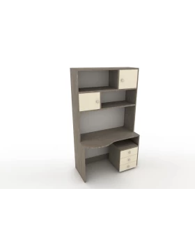 Γραφείο βιβλιοθήκηWAVE 120*60*202