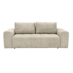 ΤΡΙΘΕΣΙΟΣ ΚΑΝΑΠΕΣ Fylliana Carmen ΚΡΕΜ ΥΦΑΣΜΑ 226x102x89εκ