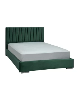 ΚΡΕΒΑΤΙ Fylliana Palermo ΠΡΑΣΙΝΟ ΧΡΩΜΑ ΥΦΑΣΜΑΤΟΣ 155x214x115εκ (140x200)