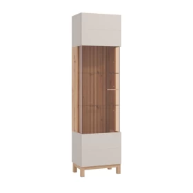 ΒΙΤΡΙΝΑ ESSEX 1K VS1 191 CASHMERE/ARTISAN OAK 52x35x192εκ