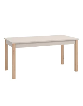 ΤΡΑΠΕΖΙ ΤΡΑΠΕΖΑΡΙΑΣ ΑΝΟΙΓΟΜΕΝΟ ESSEX CASHMERE/ΜΑΥΡΟ MATT 160x80x77εκ