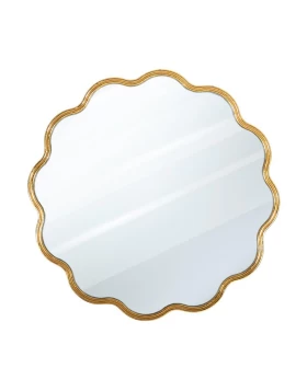 ΚΑΘΡΕΠΤΗΣ ΜΕ ΠΛΑΣΙΟ ΑΠΟ MDF Flylliana FL03302 ΧΡΥΣΟ ΧΡΩΜΑ 80εκ