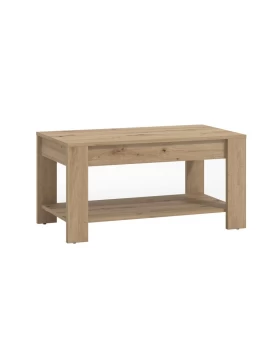 ΤΡΑΠΕΖΑΚΙ ΣΑΛΟΝΙΟΥ CLENT ARTISAN OAK ΧΡΩΜΑ 90x50x45εκ