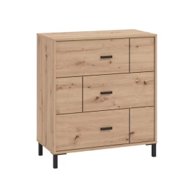 ΣΥΡΤΑΡΙΕΡΑ ALERIA 80 3F ARTISAN OAK ΧΡΩΜΑ 77x40x90εκ
