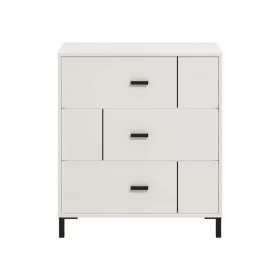 ΣΥΡΤΑΡΙΕΡΑ ALERIA 80 3F ΛΕΥΚΟ ΧΡΩΜΑ 77x40x90εκ