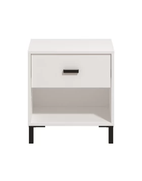ΚΟΜΟΔΙΝΟ ALERIA NO1F ΛΕΥΚΟ ΧΡΩΜΑ 48x40x52εκ