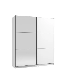 ΝΤΟΥΛΑΠΑ SIERRA 180 OG ΜΕ ΚΑΘΡΕΦΤΗ ΛΕΥΚΟ 180x62.5x210εκ