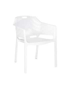 ΚΑΡΕΚΛΑ ΚΗΠΟΥ Fylliana Dina ΛΕΥΚΟ ΧΡΩΜΑ 59x60x82εκ