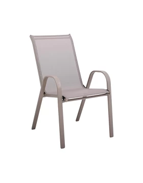 ΠΟΛΥΘΡΟΝΑ ΚΗΠΟΥ Fylliana FL5001 ΧΡΩΜΑ ΜΠΕΖ ΜΕ ΓΚΡΙ TEXTILENE 72x55x92εκ