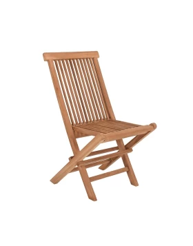 ΑΝΑΔΙΠΛΟΥΜΕΝΗ ΚΑΡΕΚΛΑ ΚΗΠΟΥ Fylliana Winston ΜΑΣΙΦ ΞΥΛΟ ΤΕΑΚ ΦΥΣΙΚΟ ΧΡΩΜΑ 43x47x89εκ