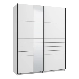 ΝΤΟΥΛΑΠΑ VEYMONT 150 OG h217 ΛΕΥΚΟ ΧΡΩΜΑ 146x61x218εκ