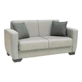 ΚΑΝΑΠΕΣ-ΚΡΕΒΑΤΙ ΔΙΘΕΣΙΟΣ Fylliana New Dolce ΜΟΚΑ ΜΕ ΚΑΦΕ ΜΑΞΙΛΑΡΙΑ 168x85x85εκ