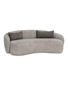 ΚΑΝΑΠΕΣ ΤΡΙΘΕΣΙΟΣ Fylliana Simone ΜΠΕΖ ΧΡΩΜΑ 225x105x74εκ