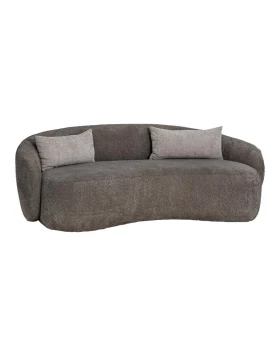 ΚΑΝΑΠΕΣ ΤΡΙΘΕΣΙΟΣ Fylliana Simone ΚΑΦΕ ΧΡΩΜΑ 225x105x74εκ