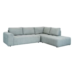 ΚΑΝΑΠΕΣ ΓΩΝΙΑ ΔΕΞΙΑ Fylliana Carmen MINT ΥΦΑΣΜΑ 304x242x89εκ