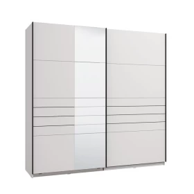 ΝΤΟΥΛΑΠΑ VEYMONT 220 OG h217 ΛΕΥΚΟ ΧΡΩΜΑ 220x61x218εκ