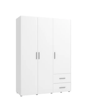 ΝΤΟΥΛΑΠΑ PARNAS 3K2F ΛΕΥΚΟ 149x54x208εκ