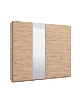 ΝΤΟΥΛΑΠΑ GARD 245 OG h217 ΜΕ ΚΑΘΡΕΦΤΗ ARTISAN OAK ΧΡΩΜΑ 245x61x218εκ