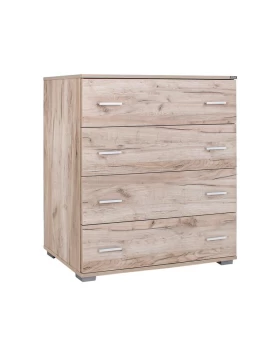 ΣΥΡΤΑΡΙΕΡΑ Fylliana Imperium 4F GREY OAK ΧΡΩΜΑ 90x44x106εκ