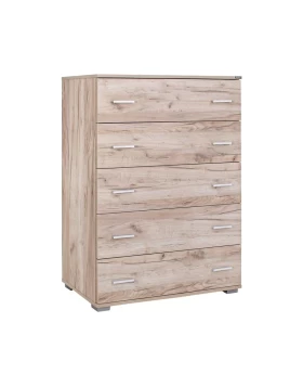 ΣΥΡΤΑΡΙΕΡΑ Fylliana Imperium 5F GREY OAK ΧΡΩΜΑ 90x44x127εκ