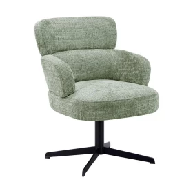 ΠΕΡΙΣΤΡΕΦΟΜΕΝΗ ΠΟΛΥΘΡΟΝΑ Fylliana FL096 ΛΑΔΙ ΥΦΑΣΜΑ ΜΕ ΜΑΥΡΗ ΜΕΤΑΛΛΙΚΗ ΒΑΣΗ 70x74x89εκ