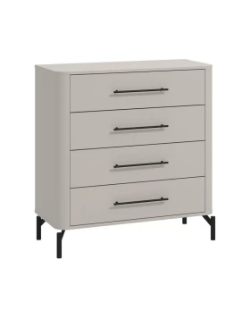 ΣΥΡΤΑΡΙΕΡΑ SERDICA 90 4F CASHMERE ΧΡΩΜΑ 90x40x94εκ