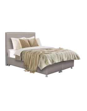 ΚΡΕΒΑΤΙ Fylliana New Nicolle ΜΠΕΖ ΜΕ ΑΠΟΘ ΧΩΡΟ 208x162x130εκ (160*200)
