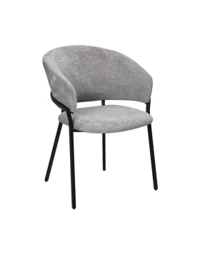 ΠΟΛΥΘΡΟΝΑ Fylliana FL24116 ΓΚΡΙ ΥΦΑΣΜΑ ΧΡΩΜΑ 58x62x83εκ