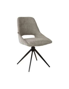 ΚΑΡΕΚΛΑ ΤΡΑΠΕΖΑΡΙΑΣ ΠΕΡΙΣΤΡΕΦΟΜΕΝΗ Fylliana FL2548 ΚΑΦΕ ΥΦΑΣΜΑ 64x53x85εκ