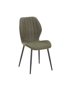 ΚΑΡΕΚΛΑ ΤΡΑΠΕΖΑΡΙΑΣ Fylliana FL089 ΛΑΔΙ ΥΦΑΣΜΑ ΜΕ ΜΑΥΡΑ ΜΕΤΑΛΛΙΚΑ ΠΟΔΙΑ 47x55x87εκ