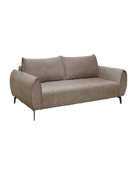 ΤΡΙΘΕΣΙΟΣ ΚΑΝΑΠΕΣ Fylliana Velton ΚΑΦΕ ΧΡΩΜΑ 222x95x92εκ