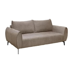 ΤΡΙΘΕΣΙΟΣ ΚΑΝΑΠΕΣ Fylliana Velton ΚΑΦΕ ΧΡΩΜΑ 222x95x92εκ