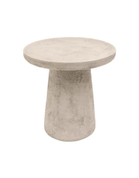 ΒΟΗΘΗΤΙΚΟ ΤΡΑΠΕΖΙ Fylliana FL70315 ΑΠΟ ΜΑΓΝΗΣΙΟ ΑΝΟΙΧΤΟ ΜΠΕΖ ΧΡΩΜΑ 50x50x50εκ