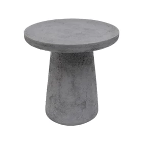 ΒΟΗΘΗΤΙΚΟ ΤΡΑΠΕΖΙ Fylliana FL70315 ΑΠΟ ΜΑΓΝΗΣΙΟ ΓΚΡΙ ΧΡΩΜΑ 50x50x50εκ