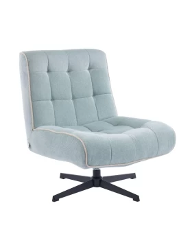 ΠΟΛΥΘΡΟΝΑ ΠΕΡΙΣΤΡΕΦΟΜΕΝΗ Fylliana FL820 ΒΕΡΑΜΑΝ ΥΦΑΣΜΑ ΜΕ ΜΕΤΑΛΛΙΚΑ ΠΟΔΙΑ 71x82x86εκ