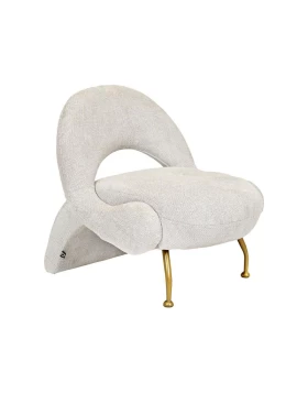 ΠΟΛΥΘΡΟΝΑ Fylliana FL6654 OFF WHITE ΧΡΩΜΑ ΧΡΥΣΟ ΜΕΤΑΛΛΙΚΟ ΠΟΔΙ 80x86x81εκ