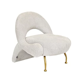 ΠΟΛΥΘΡΟΝΑ Fylliana FL6654 OFF WHITE ΧΡΩΜΑ ΧΡΥΣΟ ΜΕΤΑΛΛΙΚΟ ΠΟΔΙ 80x86x81εκ